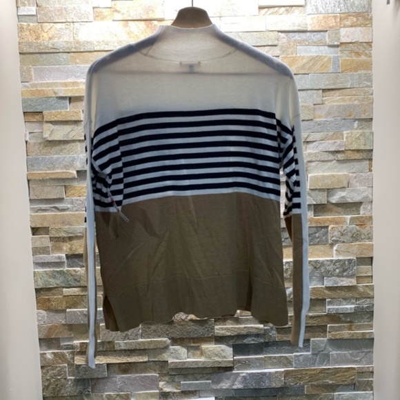 COURT & ROWE Stripe Colorblock Sweater - Picture 10 of 10